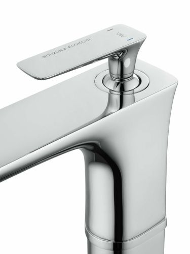 Смеситель для раковины Wonzon & Woghand Shark WW-481104-CR на столешницу хром - фото 4