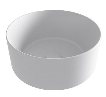 Раковина керамическая Olympia Open OPE42TO40001 40х40 накладная цвет белый