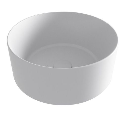 Раковина керамическая Olympia Open OPE42TO40001 40х40 накладная цвет белый