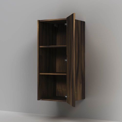 Шкаф Am.Pm Func M8FCH04029OF 40х90 подвесной цвет коричневый - фото 4