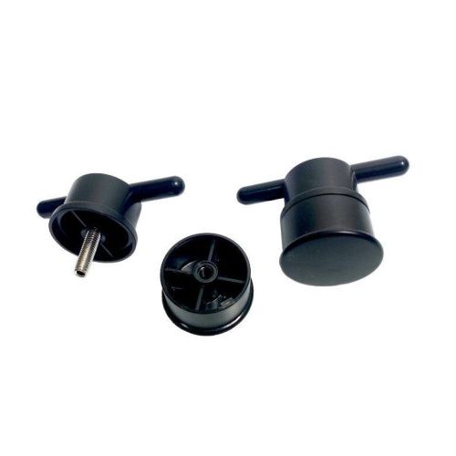 Душевая кабина Тритон Грэй-Блэк Щ0000067303 90х90 четверть круга с крышей ориентация универсальная - фото 5