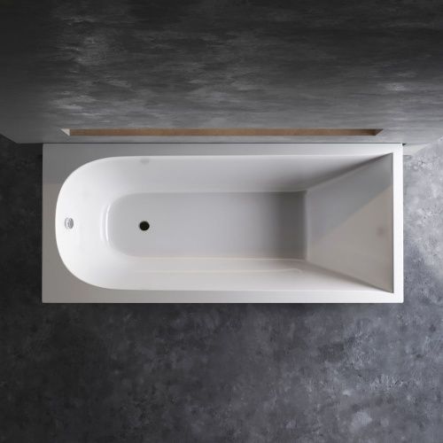 Ванна акриловая Am.Pm Spirit W72A-180-080W-A2 180х80 пристенная прямоугольная без каркаса - фото 3