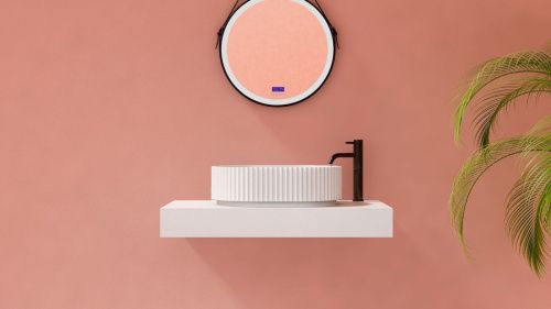 Раковина из искусственного камня Zenon Olympia 4000.000.000.000.39682 50х30 накладная цвет белый - фото 3