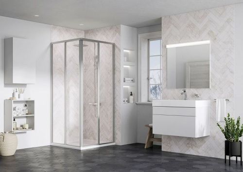 Душевая дверь Ravak 14V40UO2Z1 80х195 стекло прозрачное профиль сатин - фото 2