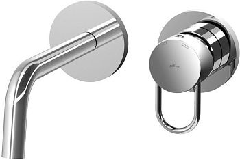 Смеситель для раковины Paffoni Joker JK006CR70 встраиваемый в стену хром