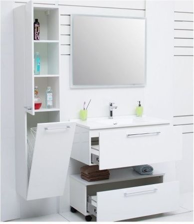 Зеркало с подсветкой De Aqua Сити CIT 403 080 80х80 подвесное