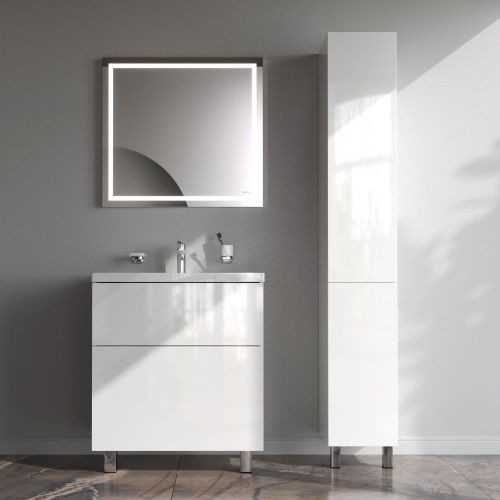 Тумба под раковину Am.Pm Gem M90FSX07522WG32 80х40 напольная цвет белый - фото 5