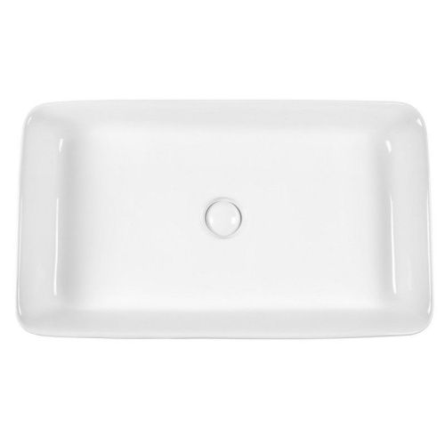 Раковина из сантехнического фарфора Bond Cube S64-680 70х40 накладная цвет белый без отверстий под смеситель - фото 4