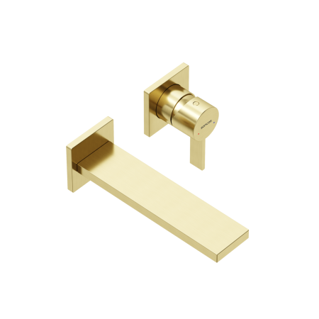 Смеситель для раковины Sancos Linn SC9021BG встраиваемый в стену золото