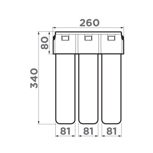 Фильтр для очистки воды Omoikiri Pure Drop 1.0 4998001 - фото 2