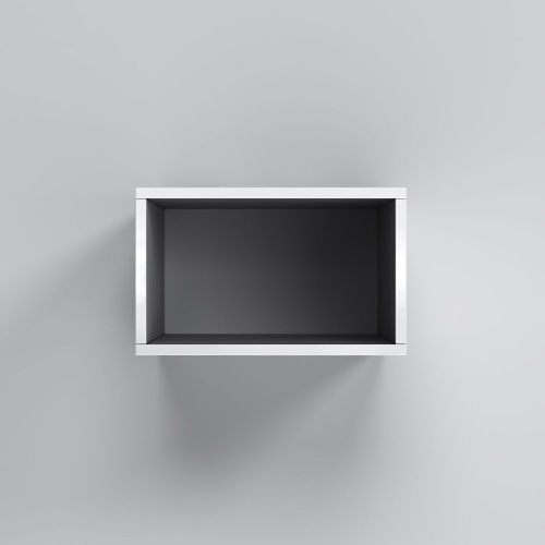 Полка Am.Pm Func M8FOH0401WG 40х35х25 подвесная цвет белый