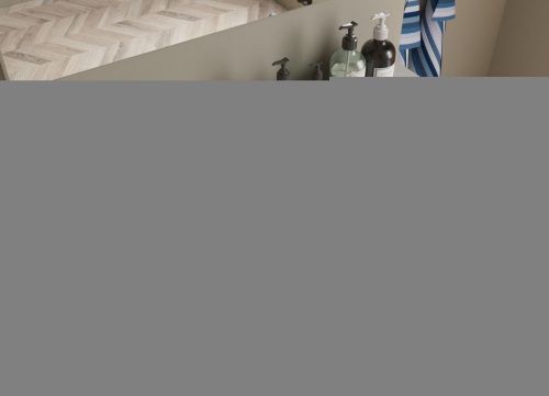 Раковина из искусственного камня Эстет Даллас ФР-00001936 120х50 накладная цвет белый 1 отверстие под смеситель - фото 4