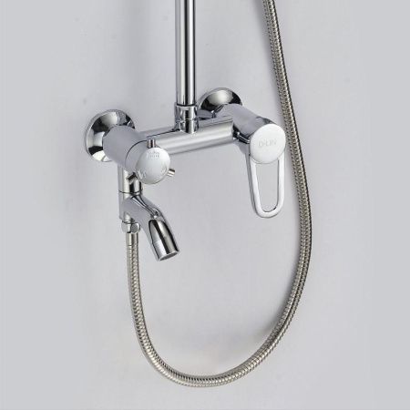 Душевая стойка D-Lin D10A16 настенная цвет хром