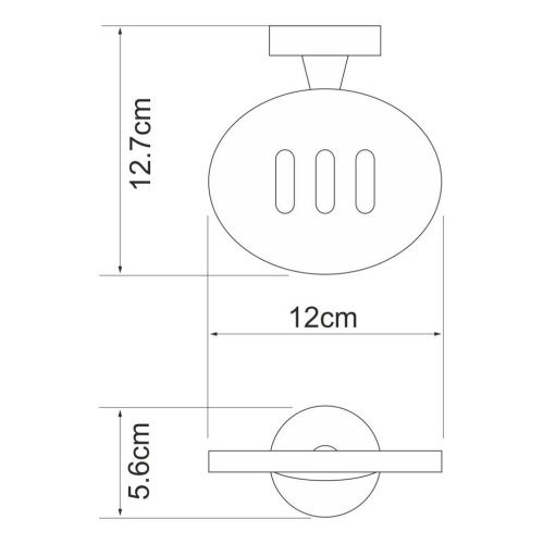 Мыльница WasserKRAFT 4069 - фото 4