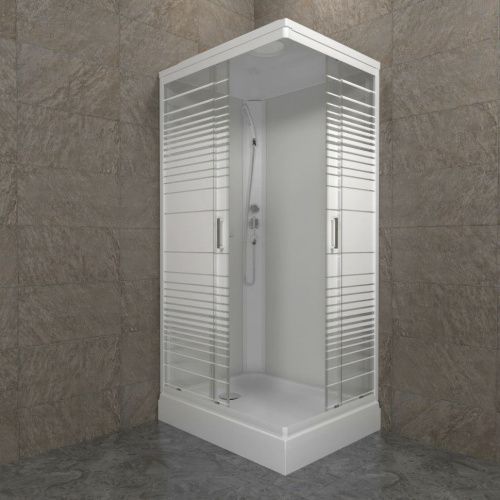 Душевая кабина Тритон Квадро Щ0000064616 120х80 прямоугольная с крышей ориентация универсальная - фото 4