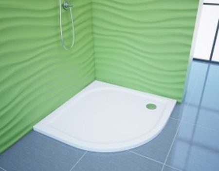 Душевой поддон из искусственного камня Эстет Омега ФР-00000764 90х90 с ножками