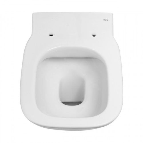 Чаша унитаза подвесная Roca Debba 734699L00Y цвет белый без сиденья безободковая смыв торнадо - фото 5