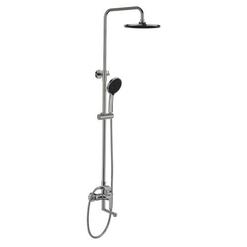 Душевая стойка Esko ST205LGGM настенная цвет оружейная сталь - фото 2