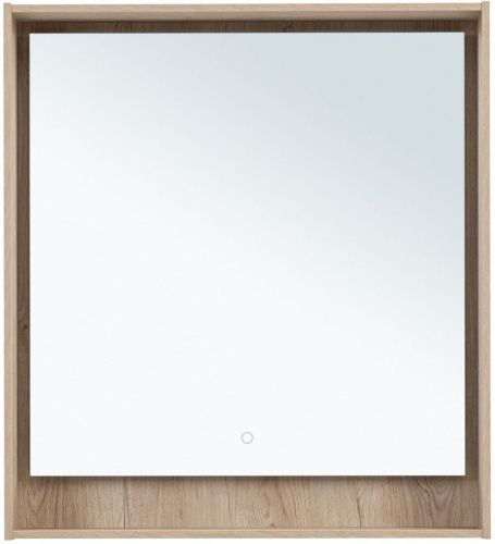 Зеркало с подсветкой Aquanet Милан 00336405 80х80 подвесное - фото 2