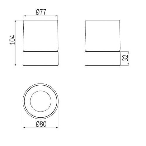 Мыльница Inda ONE A24110DR03 - фото 3