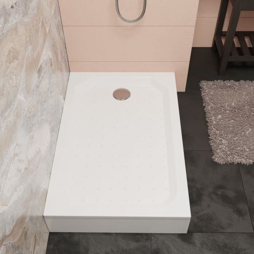 Душевой поддон акриловый RGW Acryl 16183814-11 140х80 белый с ножками - фото 2