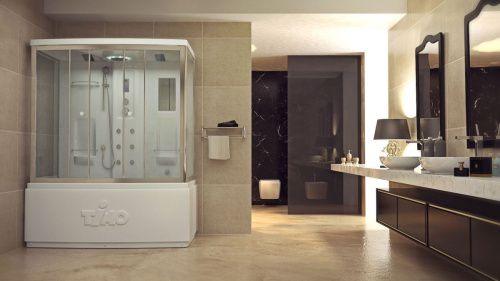 Душевой бокс Timo Lux T-7770NEW 170х88 прямоугольная с крышей - фото 3