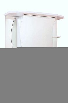 Зеркало-шкаф Onika Лилия 205532 60х70 подвесной цвет белый