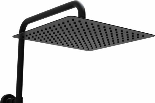 Душевая стойка Allen Brau Infinity 5.21032-31 настенная цвет черный с термостатом - фото 2