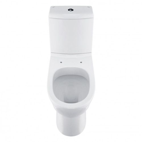 Унитаз-компакт напольный с бачком Santek Юнион 1WH302420 белый с сиденьем микролифт каскадный смыв - фото 4