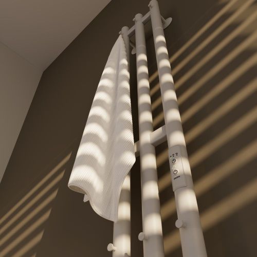 Полотенцесушитель электрический Altasan Арго Арго12017БМ 15х120 белый - фото 5