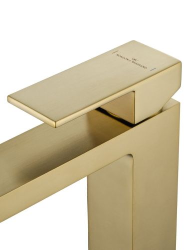 Смеситель Wonzon & Woghand Cube WW-88139016-BG на раковину золото - фото 4