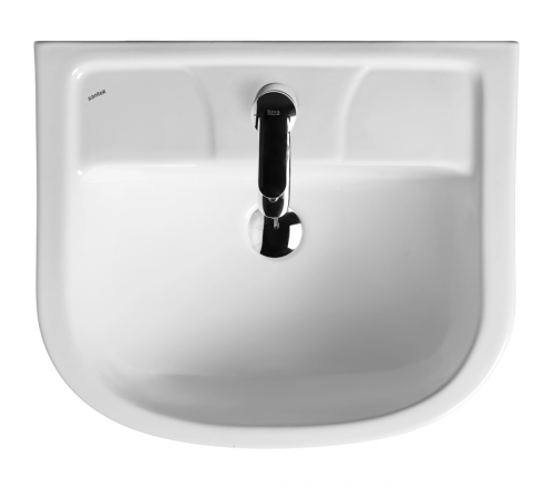 Раковина мебельная керамическая Santek Ладога 50 1.WH11.0.256 50х40 накладная цвет белый - фото 3