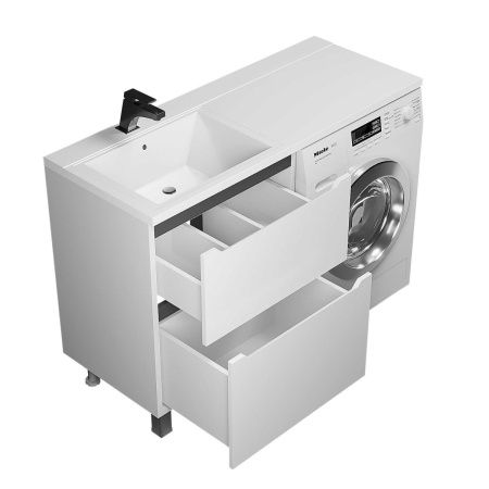 Тумба под раковину Uperwood Tanos 291120334 60х50 напольная цвет белый