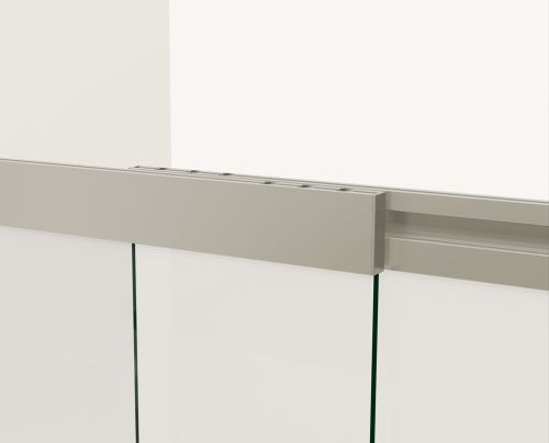 Душевая шторка на ванну Vincea VSB-1E VSB-1E100CLG 100х145 стекло прозрачное профиль золото ориентация универсальная - фото 4