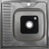 Кухонная мойка Melana 073 t L (*20) 60х60 цвет хром поверхность матовая