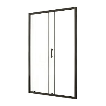 Душевая дверь Taliente TA-110-1CB 110х195 стекло прозрачное профиль черный