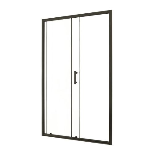 Душевая дверь Taliente TA-110-1CB 110х195 стекло прозрачное профиль черный