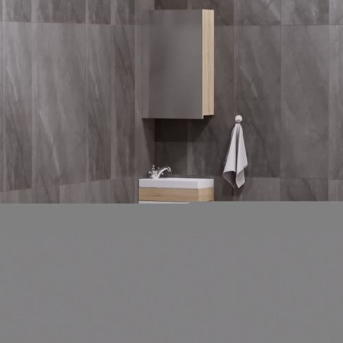 Зеркало-шкаф Corozo Комо SD-00000291 40х70 подвесной цвет белый/бежевый - фото 3