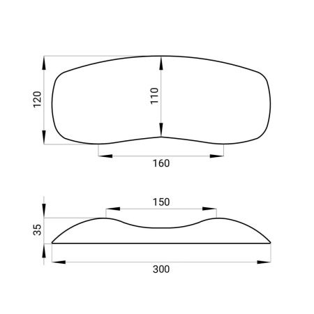 Подголовник Wellsee Useful Extras 261904000