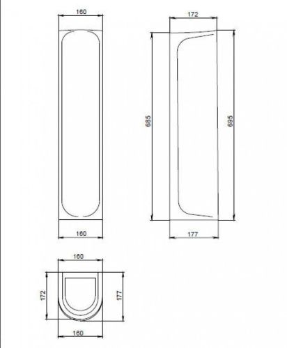 Пьедестал для раковины Santeri Вест 136018S0000B0 - фото 5