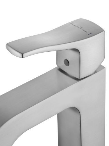 Смеситель для раковины Wonzon & Woghand FLEX WW-88019072-BN на столешницу никель - фото 5