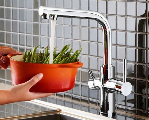 Смеситель для кухни Vitra Split A42144EXP на мойку хром - фото 2