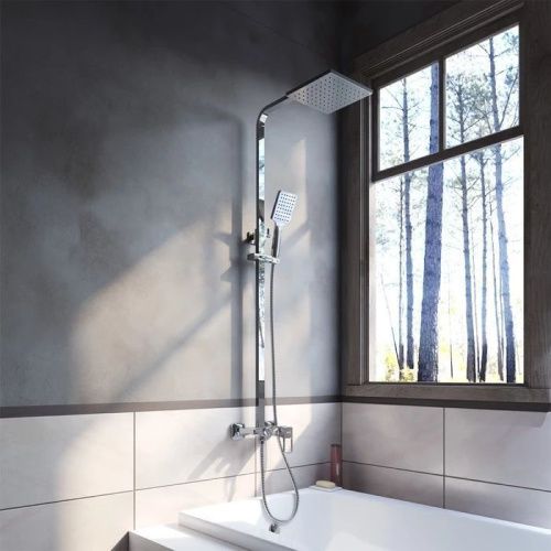 Душевая стойка Iddis Bild BILSB1Fi06 настенная цвет хром - фото 2