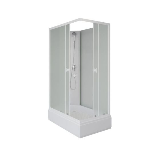 Душевая кабина Niagara Promo P110/80/26Q/MT/BK 110х80 прямоугольная без крыши ориентация универсальная - фото 2