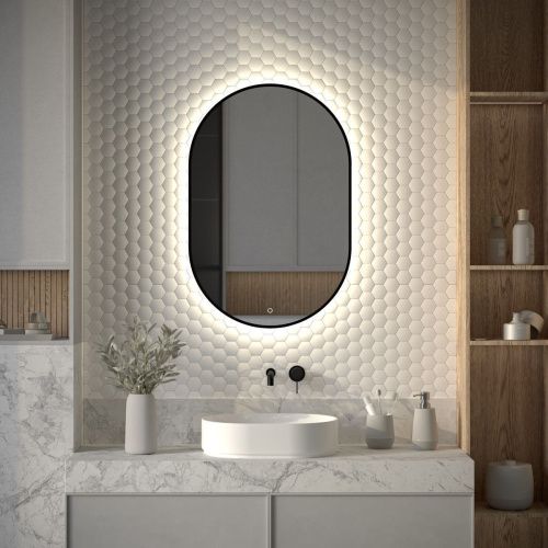 Зеркало с подсветкой Defesto AURA DF 2925S 60х90 подвесное - фото 3