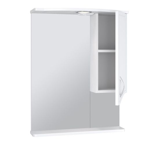 Зеркало-шкаф Runo Севилья 00000000790 60х80 подвесной цвет белый - фото 2