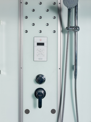 Душевой бокс River WISLA 10000000148 170х80 стекло матовое профиль хром - фото 5