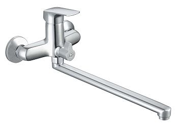 Смеситель для ванны Aquatek ВЕГА AQ1042CR настенный хром