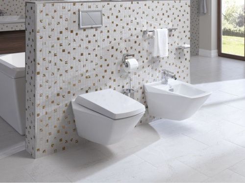 Чаша унитаза подвесная Toto CW682EXW цвет белый без сиденья безободковая смыв торнадо - фото 2