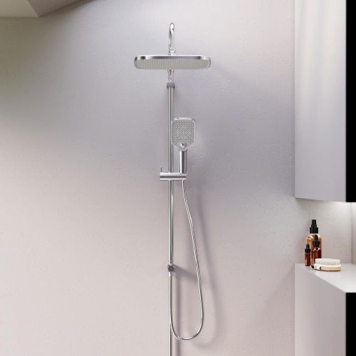 Душевая стойка Damixa Gala 953000000 настенная цвет хром - фото 4